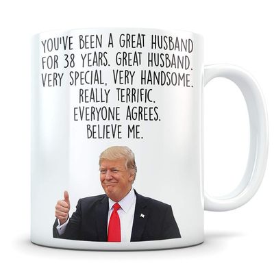 38th anniversary mug for men, 38th anniversary mug for him, 38 anniversary, 38 year anniversary, 38th wedding anniversary