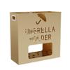 Umbrella Racks AYY Commercial Metal Umbrella Stand, Large-Capacity Metal Umbrella Holder for Hotel Bank VIP Club, Accommodating 12-22 Umbrellas, White Gold Black (Color : Gold, Size : 502050cm) view 1