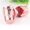 100pcs Aluminum Foil Baking Cups - Disposable Tulip Style Cupcake Liners, 3.5oz, Reusable Aluminum Cupcake Pan Ramekin Holders view 2