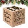 Baby's First Christmas Ornament 2025 (Personalized) view 1