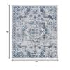 Martha Stewart x SAFAVIEH Area Rug Collection - 4' x 6', Navy & Ivory, Non-Shedding & Easy Cleaning, Ideal for Living Room, Foyer, Bedroom, Accent Space (MSR883N) view 2