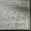 SAFAVIEH Adirondack Collection Area Rug - 4' Square, Slate & Ivory, Distressed Vintage Floral Design, Non-Shedding & Easy to Clean, Ideal for Living Room, Bedroom, Dining Space (ADR109T) view 4