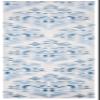 Martha Stewart x SAFAVIEH Area Rug Collection - 2' x 12' Runner, Cream & Blue, Floral Pattern, Non-Shedding & Easy Cleaning, Ideal for Living Room, Foyer, Bedroom, Hallway (MSR2856D) view 3