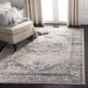 Martha Stewart x SAFAVIEH Area Rug Collection - 4' x 6', Ivory & Blue, Non-Shedding & Easy Cleaning, Ideal for Living Room, Foyer, Bedroom, Accent Space (MSR868A) view 1