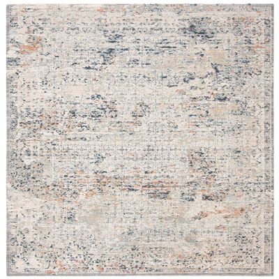 Martha Stewart x SAFAVIEH Area Rug Collection - 4' x 6', Cream & Beige, Non-Shedding & Easy Cleaning, Ideal for Living Room, Foyer, Bedroom, Accent Space (MSR671A)