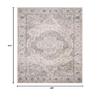 Martha Stewart x SAFAVIEH Area Rug Collection - 4' x 6', Ivory & Grey, Non-Shedding & Easy Cleaning, Ideal for Living Room, Foyer, Bedroom, Accent Space (MSR867A) view 2