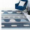 SAFAVIEH Area Rug 8x10 - Orwell Collection - Large - Grey & Blue, Mid-Century Modern Design, Non-Shedding & Easy Cleaning, Ideal for Living Room, Bedroom, Office, Dining Space (ORW367G) view 1