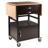 Bellini Kitchen Cart/Coffee Finish view 1