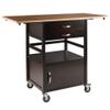 Bellini Kitchen Cart/Coffee Finish view 3
