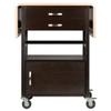 Bellini Kitchen Cart/Coffee Finish view 4