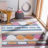 SAFAVIEH Area Rug 8x10 - Orwell Collection - Large - Grey & Orange, Mid-Century Modern Design, Non-Shedding & Easy Cleaning, Ideal for Living Room, Bedroom, Office, Dining Space (ORW367H) view 1