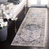 Martha Stewart x SAFAVIEH Area Rug Collection - 2'2" x 8' Runner, Ivory & Blue, Non-Shedding & Easy Cleaning, Ideal for Living Room, Bedroom, Foyer, Hallway (MSR868A) view 1