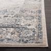 Martha Stewart x SAFAVIEH Area Rug Collection - 9' x 12', Ivory & Blue, Non-Shedding & Easy Cleaning, Ideal for Living Room, Bedroom, Office, Dining Space (MSR868A) view 3