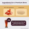 ABC Crafted Series Beer Making Kit | Beer Making Ingredients for Home Brewing | Yields 6 Gallons of Beer | Irish Red Ale view 2