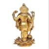 AONA Brass Lord Vishnu Standing Statue, Height 12 inches I Home Decor view 4