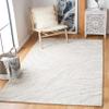SAFAVIEH Metro Collection Accent Rug - 3' x 5', Ivory & Silver, Handmade Modern Abstract Wool, Ideal for High Traffic Areas in Entryway, Living Room, Bedroom (MET505G) view 1