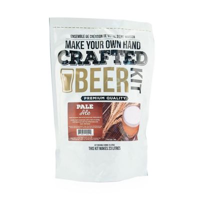 ABC Crafted Series Beer Making Kit | Beer Making Ingredients for Home Brewing | Yields 6 Gallons of Beer | (Pale Ale)
