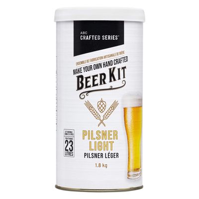 ABC Crafted Series Beer Making Kit | Beer Making Ingredients for Home Brewing | Yields 6 Gallons of Beer