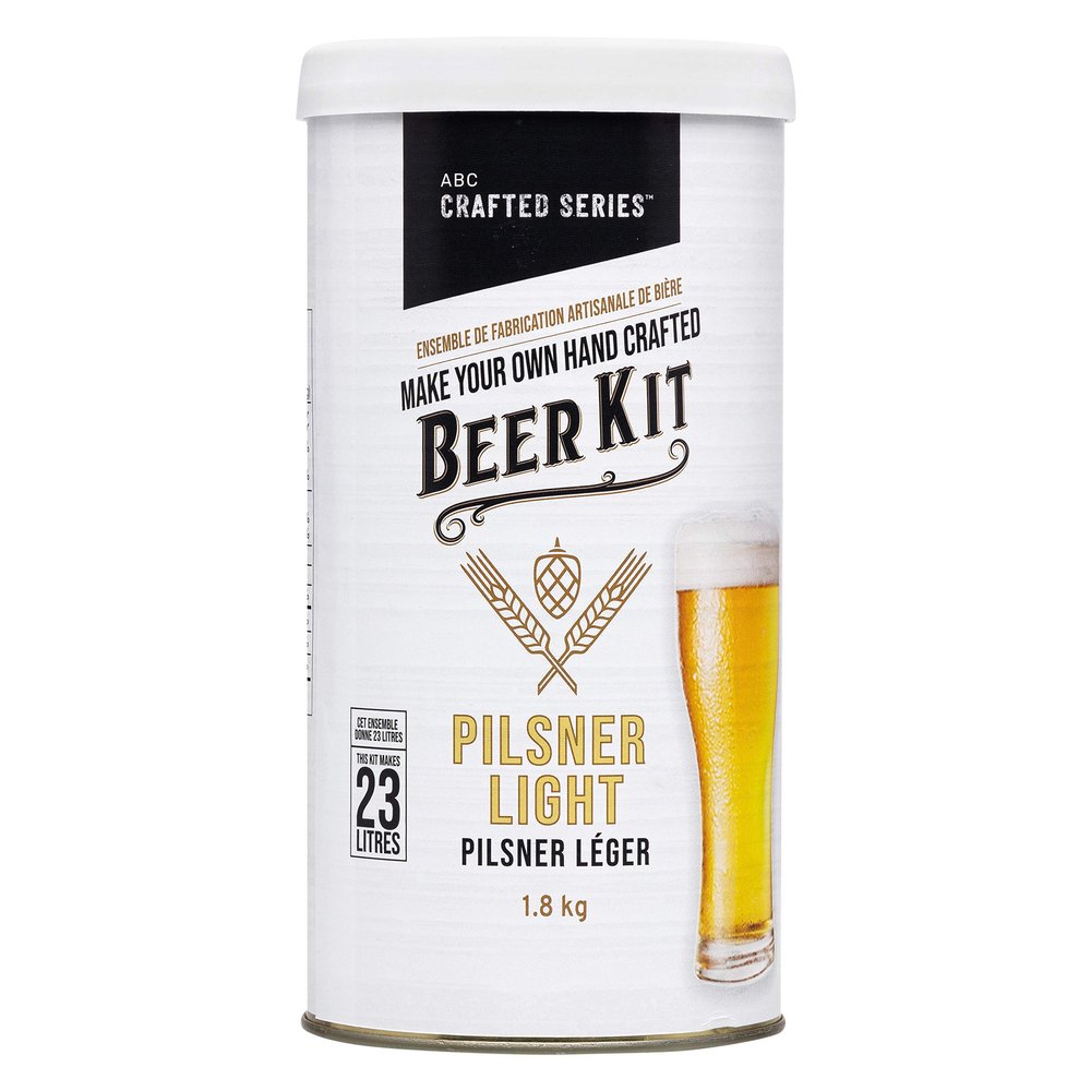 ABC Crafted Series Beer Making Kit | Beer Making Ingredients for Home Brewing | Yields 6 Gallons of Beer