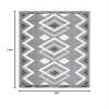SAFAVIEH Area Rug 8x10 - Moroccan Tassel Shag Collection - Large - Ivory & Black, Boho Design, Non-Shedding & Easy Cleaning, Plush Pile, Ideal for Living Room, Bedroom, Dining Space (MTS452A) view 2