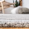 SAFAVIEH Metro Collection Accent Rug - 3' x 5', Ivory & Dark Grey, Handmade Modern Abstract Wool, Ideal for High Traffic Areas in Entryway, Living Room, Bedroom (MET505H) view 4