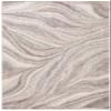 SAFAVIEH Metro Collection Accent Rug - 3' x 5', Ivory & Brown, Handmade Modern Abstract Wool, Ideal for High Traffic Areas in Entryway, Living Room, Bedroom (MET505T) view 2