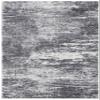 SAFAVIEH Evoke Collection 4' x 6' Ivory/Grey EVK272F Modern Abstract Non-Shedding Living Room Bedroom Accent Rug view 3