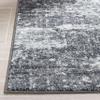 SAFAVIEH Evoke Collection 4' x 6' Ivory/Grey EVK272F Modern Abstract Non-Shedding Living Room Bedroom Accent Rug view 4