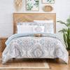 Modern Threads Rori 8-Piece Printed All Season Down Alternative Complete Bedding Set with Matching Shams, Decorative Pillows and Sheets King view 2