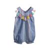 Mud Pie Chambray Tassel Bubble view 1