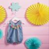 Mud Pie Chambray Tassel Bubble view 2