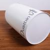 Umbrella Racks AYY White Metal Round Umbrella Stand Umbrella Holder, Multifunctional Storage Basket Trash Can for Home Office Convenience Store, 22.5x34.5cm view 4