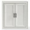 Pemberly Row Modern Wood Medicine Cabinet with Shelves in Vintage White view 4