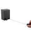 4.7m Retractable Clothesline Stretch Indoor Cloth Hang Steel Invisible Freely Drying Rope for Home Balcony Laundry (Black) view 3