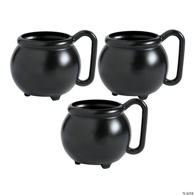 12 Piece(s) Cauldron Plastic Mugs