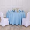 120 inch Round Tablecloth Washable Polyester Table Cloth Decorative Table Cover for Wedding Party Dining Banquet120 inch,Blue Mist view 4