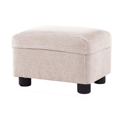 HOMEH Upholstered Soft Bench Safety Strong Anti-Slip Rest Seat Sofa Pouffe Stool Hallway Change Shoes Footrest (Color : White)