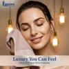 Linteum Textile Supply Premium 13x13 Washcloth (Pink Peony) 100% Cotton Zero Twist Towels | Absorbent, Quick Dry, Durable for Bathroom, Spa, Gym (12 Pack) view 4