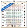 Trends International Guitar Chords II - Learn to Play Guitar Wall Poster, 22.375" x 34", Premium Print and Beechwood Hanger Bundle view 3