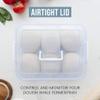 Chef Pomodoro Pizza Dough Proofing Box, 14 x 11-Inch, Preparation Container with Lid, Fits 4-6 Proofing Balls, Household Pizza and Bread Dough Tray With Convenient Carry Handle (Blue) view 4