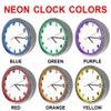 Decorative Concepts Saint Louis Cardinals Baseball 16" Light Up Red Neon Clock view 3