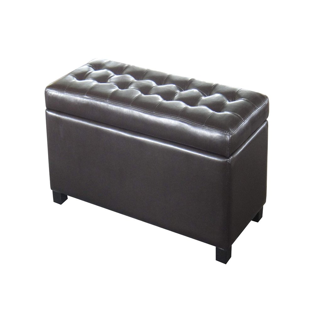 Warehouse of Tiffany Malm Storage Bench, Brown, Medium