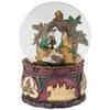 Holy Family Nativity Scene Christmas Snow Globe - 5.75" view 1