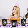 Cheers To 30 Years Stadium Party Cup 30th Birthday Gift Thirty And Fabulous Party Favors 30th Birthday Decorations Happy Birthday Cup 30th Birthday Plastic Drinking Cups Best Friend Cup Cheer Cups view 3