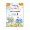 12 fall pumpkin boy birthday invitations watercolor autum invites photo paper view 1
