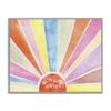 Stupell Industries Be a Kind Human Phrase Rainbow Sunbursts view 1