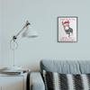 Stupell Industries Jingle All The Way Quote Sassy Christmas Donkey view 2