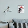 Stupell Industries Country Farm Cow Red Santa Clause Hat view 2