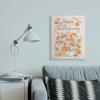 Stupell Industries Happy Thanksgiving Phrase White Autumn Pumpkins view 2
