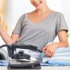 1000W Commercial Steam Iron Industrial Electric Steam Iron Steamer +3L Tank 60~220 Steam Iron for Variable Fabric 110V Special Bottom Plate Wear-resistant, Heat-conductive, Non-sticky view 2